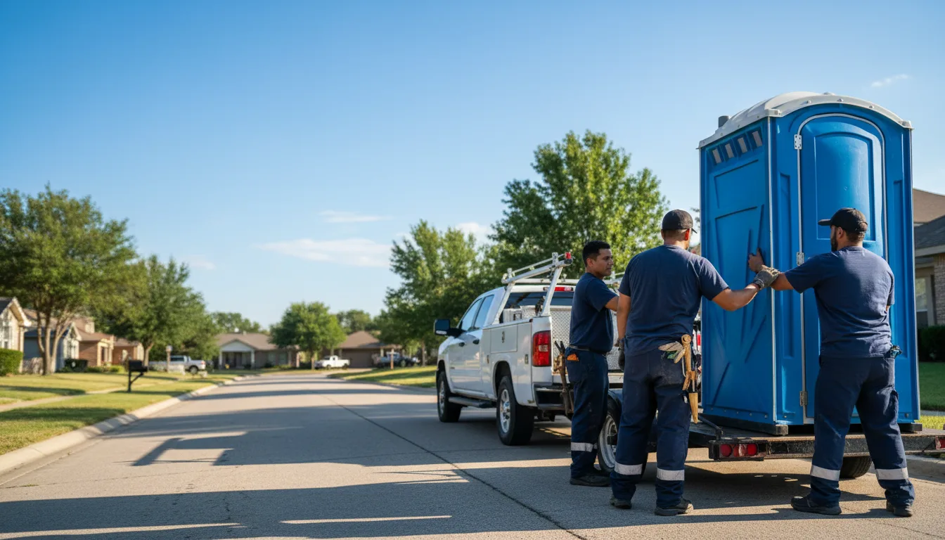 Portable Toilet Rental in Lone Grove, OK near me